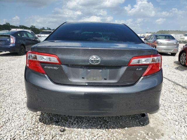 4T4BF1FK1DR302659 - 2013 TOYOTA CAMRY L GRAY photo 6