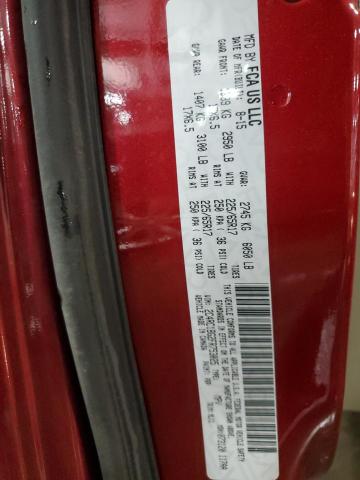 2C4RC1BG2FR753025 - 2015 CHRYSLER TOWN & COU TOURING Կարմիր լուսանկար 13