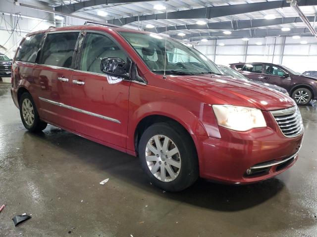 2C4RC1BG2FR753025 - 2015 CHRYSLER TOWN & COU TOURING Կարմիր լուսանկար 4