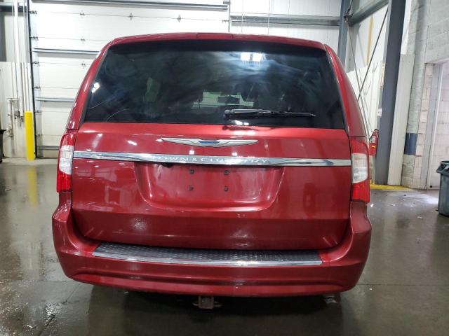 2C4RC1BG2FR753025 - 2015 CHRYSLER TOWN & COU TOURING Կարմիր լուսանկար 6