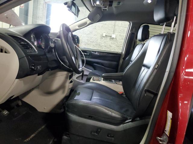 2C4RC1BG2FR753025 - 2015 CHRYSLER TOWN & COU TOURING Կարմիր լուսանկար 7