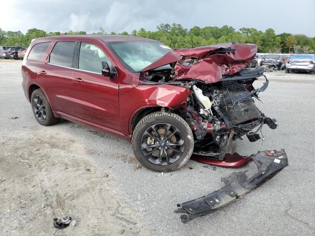 1C4SDHCTXMC608811 - 2021 DODGE DURANGO R/T BURGUNDY photo 4