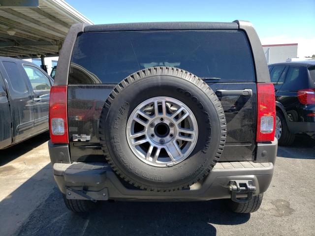 5GTDN13EX78183508 - 2007 HUMMER H3 BLACK photo 6