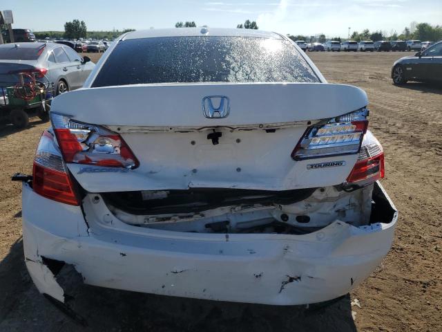 1HGCR2F94EA801053 - 2014 HONDA ACCORD TOURING WHITE photo 6