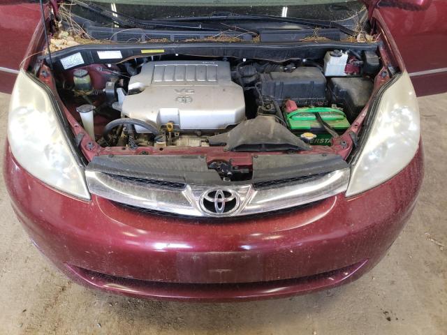 5TDDK4CC4AS028813 - 2010 TOYOTA SIENNA XLE RED photo 12