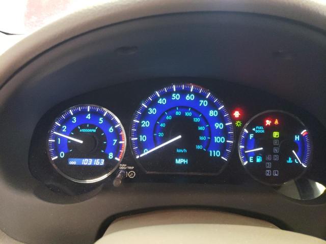 5TDDK4CC4AS028813 - 2010 TOYOTA SIENNA XLE RED photo 9