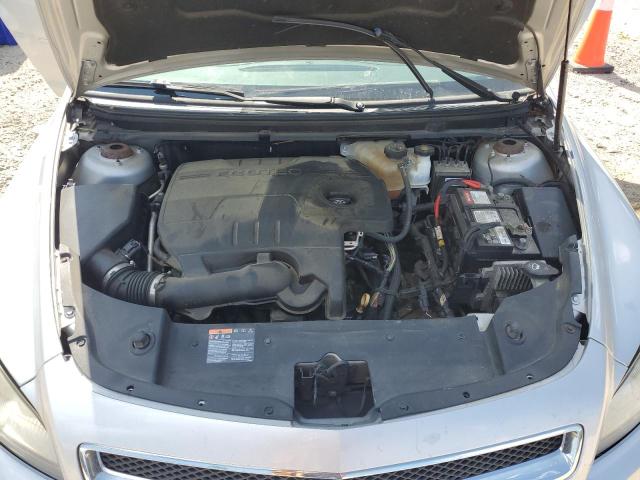 1G1ZC5EU8CF255299 - 2012 CHEVROLET MALIBU 1LT SILVER photo 11