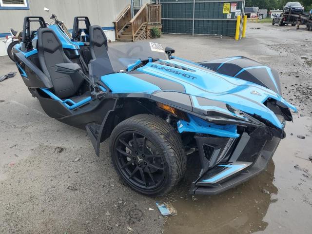 57XAARGB9L8138162 - 2020 POLARIS SLINGSHOT R BLUE photo 1