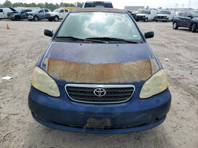 1NXBR32E85Z492006 - 2005 TOYOTA COROLLA CE BLUE photo 5