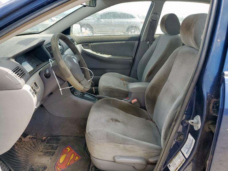 1NXBR32E85Z492006 - 2005 TOYOTA COROLLA CE BLUE photo 7