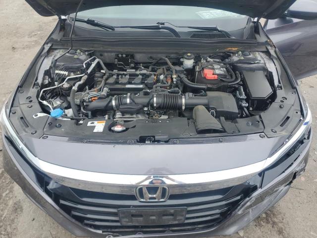 1HGCV1F11KA149486 - 2019 HONDA ACCORD LX ნაცრისფერი ფოტო 11