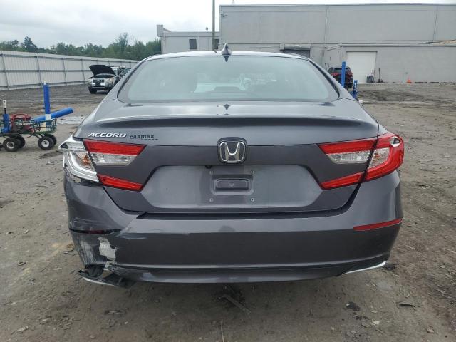 1HGCV1F11KA149486 - 2019 HONDA ACCORD LX ნაცრისფერი ფოტო 6