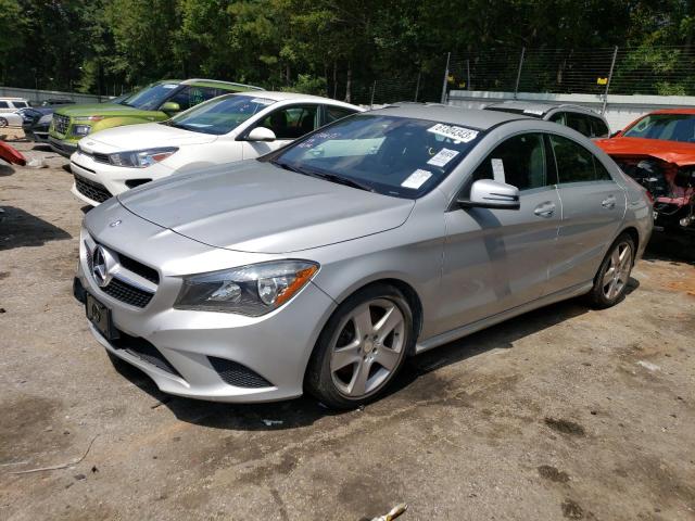 WDDSJ4GB7FN176677 - 2015 MERCEDES-BENZ CLA 250 4MATIC SILVER photo 1