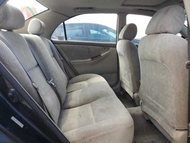 1NXBR32E13Z018590 - 2003 TOYOTA COROLLA CE BLACK photo 10