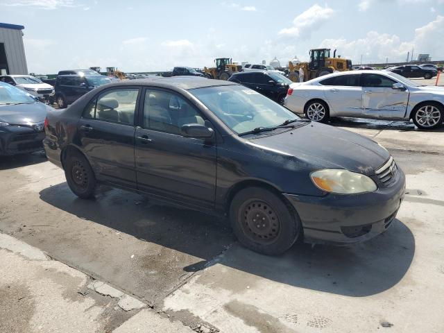 1NXBR32E13Z018590 - 2003 TOYOTA COROLLA CE BLACK photo 4