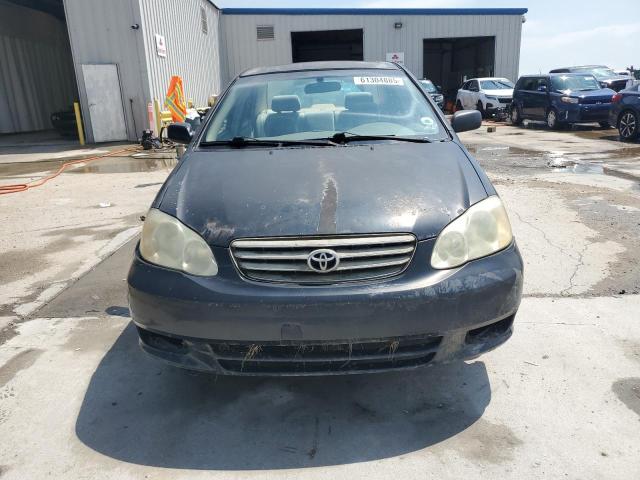 1NXBR32E13Z018590 - 2003 TOYOTA COROLLA CE BLACK photo 5