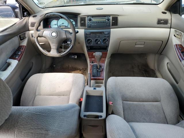 1NXBR32E13Z018590 - 2003 TOYOTA COROLLA CE BLACK photo 8