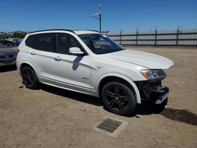 5UXWX7C58E0E81565 - 2014 BMW X3 XDRIVE35I WHITE photo 4