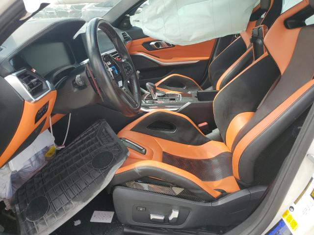 WBS33AY07MFK86987 - 2021 BMW M3 COMPETITION WHITE photo 7