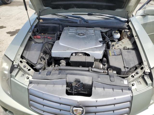 1G6DM577840188300 - 2004 CADILLAC CTS GREEN photo 11