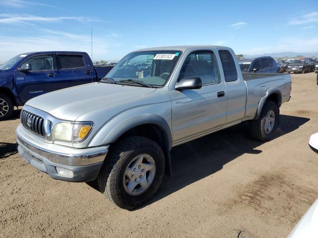 5TESM92N91Z868929 - 2001 TOYOTA TACOMA XTRACAB PRERUNNER ვერცხლისფერი ფოტო 1