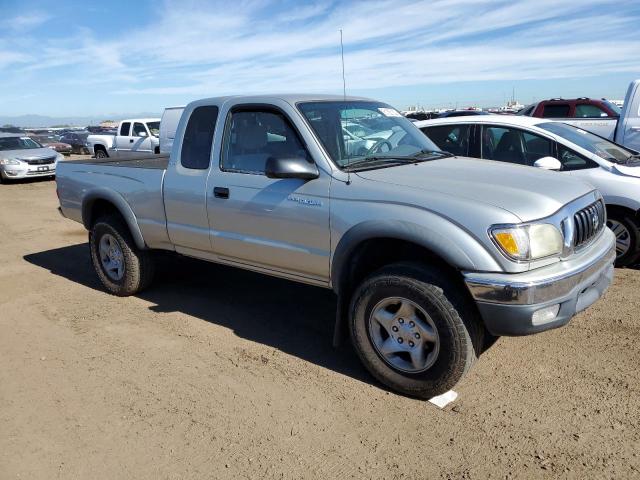 5TESM92N91Z868929 - 2001 TOYOTA TACOMA XTRACAB PRERUNNER ვერცხლისფერი ფოტო 4