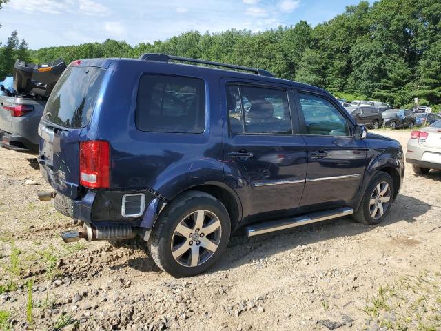 5FNYF4H9XDB055154 - 2013 HONDA PILOT TOURING BLUE photo 3