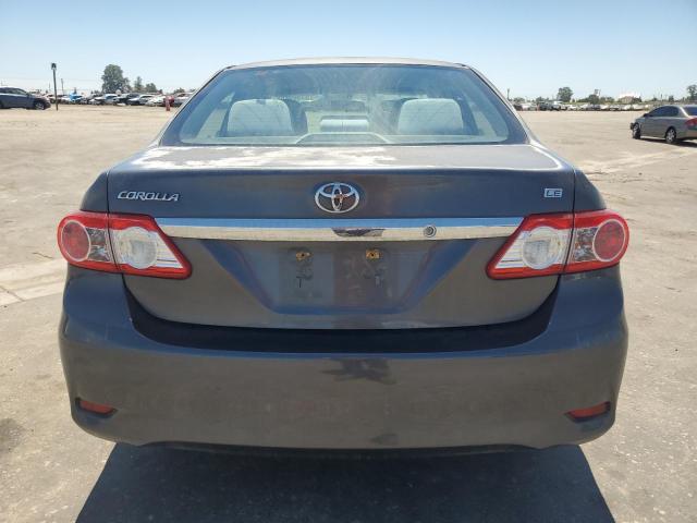 2T1BU4EE7BC586617 - 2011 TOYOTA COROLLA BASE GRAY photo 6