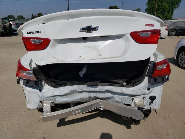 1G1ZG5ST3NF193135 - 2022 CHEVROLET MALIBU RS WHITE photo 6