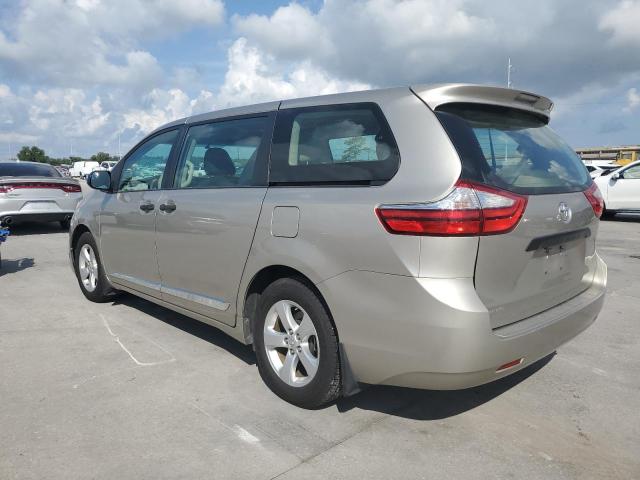 5TDZK3DC2GS744679 - 2016 TOYOTA SIENNA BEIGE photo 2