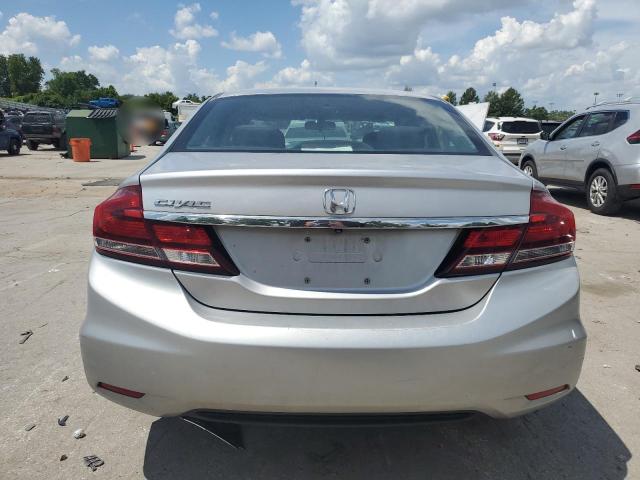 19XFB2F84FE213790 - 2015 HONDA CIVIC EX SILVER photo 6