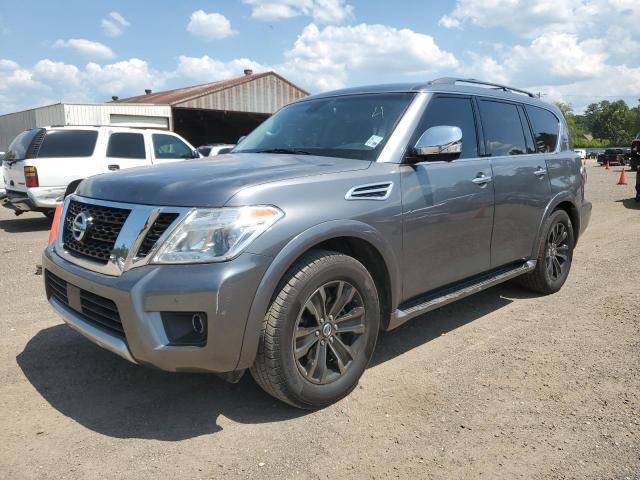 JN8AY2NF1H9303015 - 2017 NISSAN ARMADA PLATINUM GRAY photo 1