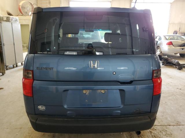 5J6YH28756L009206 - 2006 HONDA ELEMENT EX BLUE photo 6