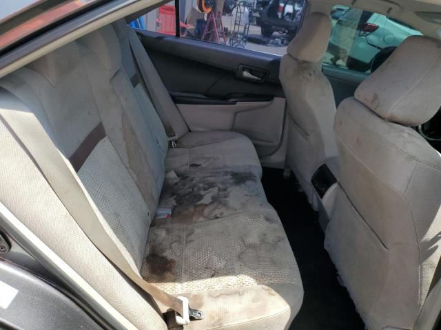 4T4BF1FKXCR227135 - 2012 TOYOTA CAMRY BASE GRAY photo 10