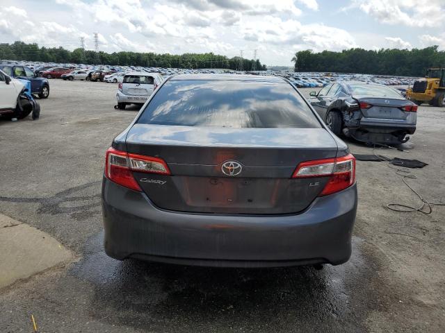 4T4BF1FKXCR227135 - 2012 TOYOTA CAMRY BASE GRAY photo 6