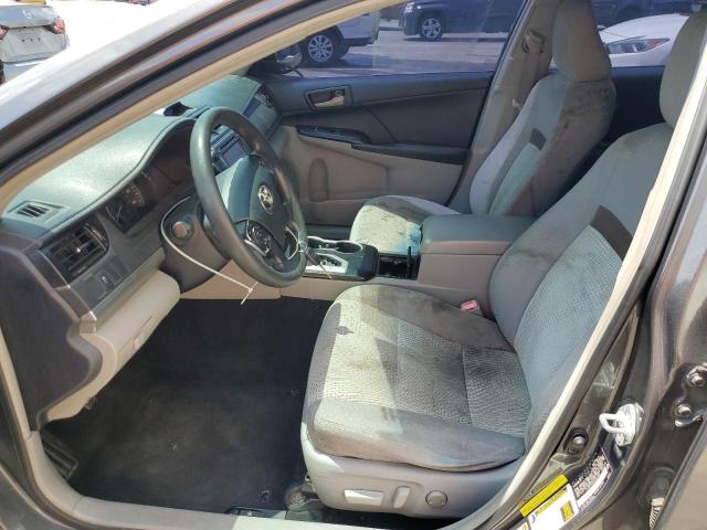 4T4BF1FKXCR227135 - 2012 TOYOTA CAMRY BASE GRAY photo 7