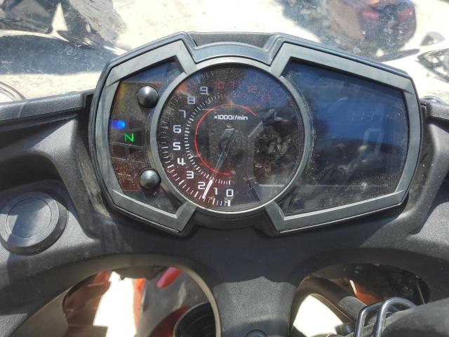 JKAEXEJ13HDA01392 - 2017 KAWASAKI EX650 J ნარინჯისფერი ფოტო 7