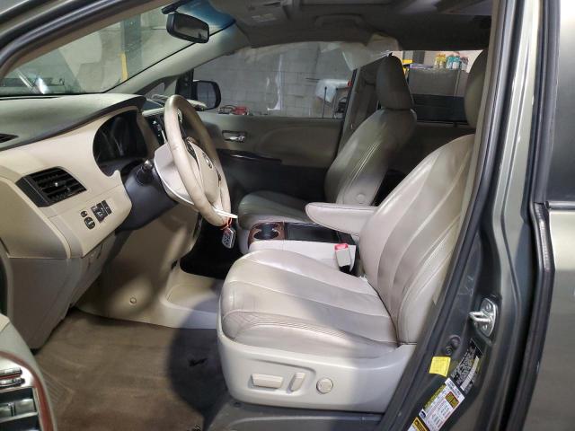 5TDDK3DC6CS047293 - 2012 TOYOTA SIENNA XLE Yaşıl foto 7