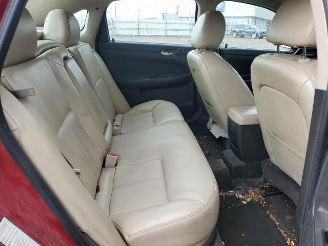 2G1WC5E37D1257189 - 2013 CHEVROLET IMPALA LTZ RED photo 10