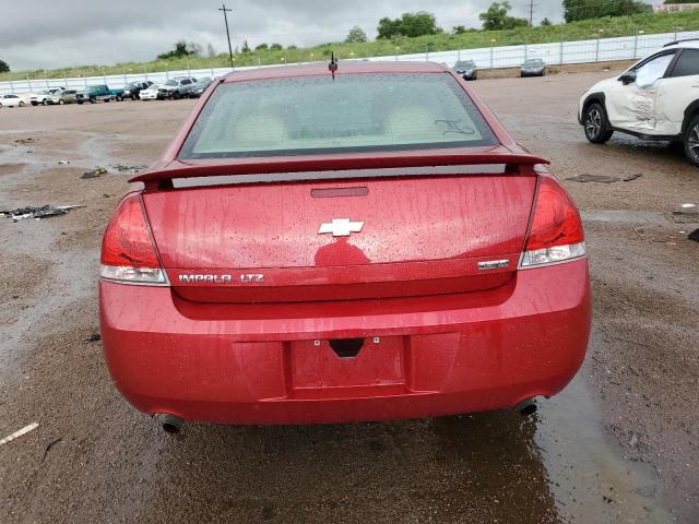 2G1WC5E37D1257189 - 2013 CHEVROLET IMPALA LTZ RED photo 6