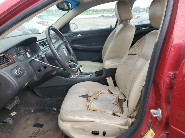 2G1WC5E37D1257189 - 2013 CHEVROLET IMPALA LTZ RED photo 7