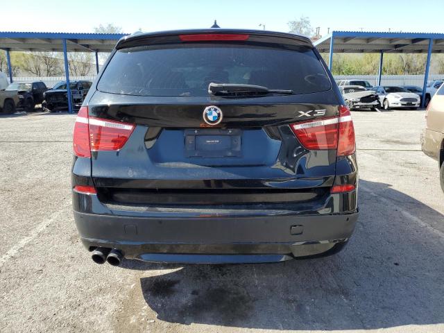 5UXWX7C55E0E75142 - 2014 BMW X3 XDRIVE35I BLACK photo 6