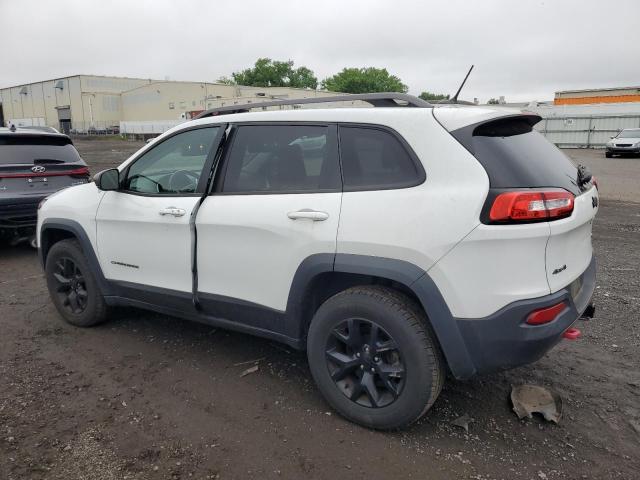 1C4PJMBS6FW680963 - 2015 JEEP CHEROKEE TRAILHAWK WHITE photo 2