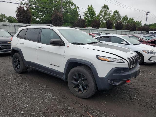 1C4PJMBS6FW680963 - 2015 JEEP CHEROKEE TRAILHAWK WHITE photo 4