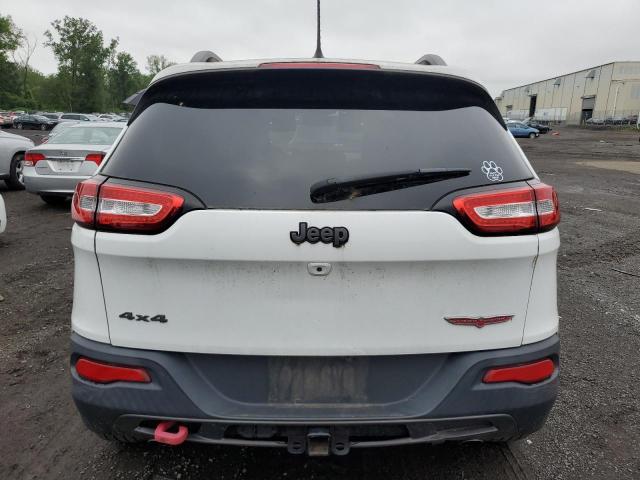 1C4PJMBS6FW680963 - 2015 JEEP CHEROKEE TRAILHAWK WHITE photo 6