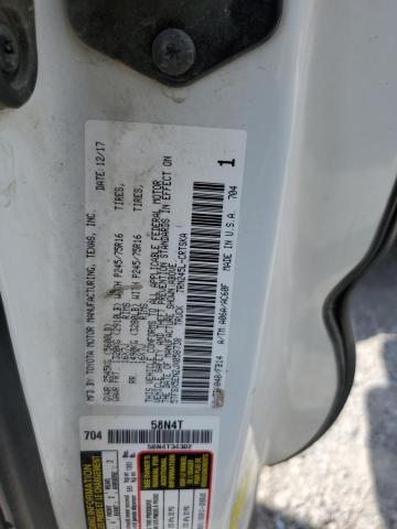 5TFSX5EN2JX058738 - 2018 TOYOTA TACOMA ACCESS CAB Beyaz fotoğraf 13