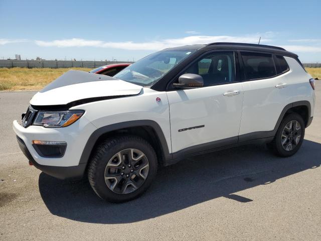 3C4NJDDB5HT656523 - 2017 JEEP COMPASS TRAILHAWK WHITE photo 1