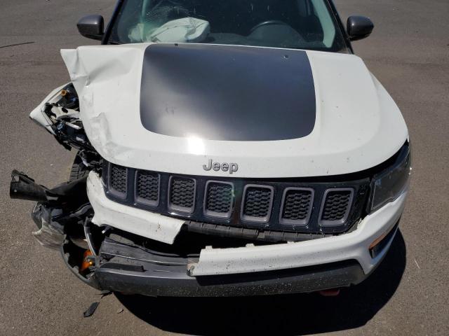 3C4NJDDB5HT656523 - 2017 JEEP COMPASS TRAILHAWK WHITE photo 12