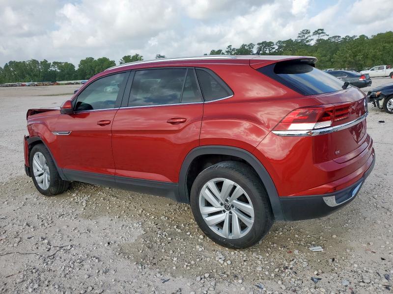 1V2WC2CA0PC218951 - 2023 VOLKSWAGEN ATLAS CROS SE أحمر صورة 2
