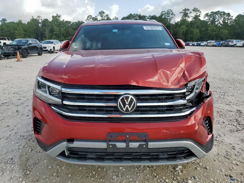1V2WC2CA0PC218951 - 2023 VOLKSWAGEN ATLAS CROS SE أحمر صورة 5